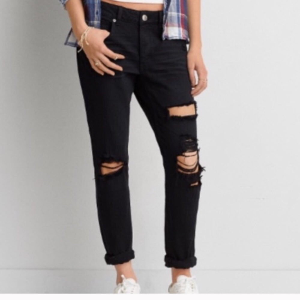 American eagle size 4 tom girl jeans